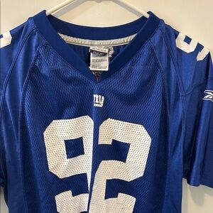 Reebok Blue Jersey with White Number 92